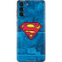 DC Comics Superman Logo Background Pattern Galaxy S21 Plus 5G Skin